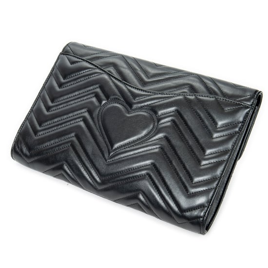 Gucci GG Marmont Flap Clutch en Negro Piel de becerro - Image 2