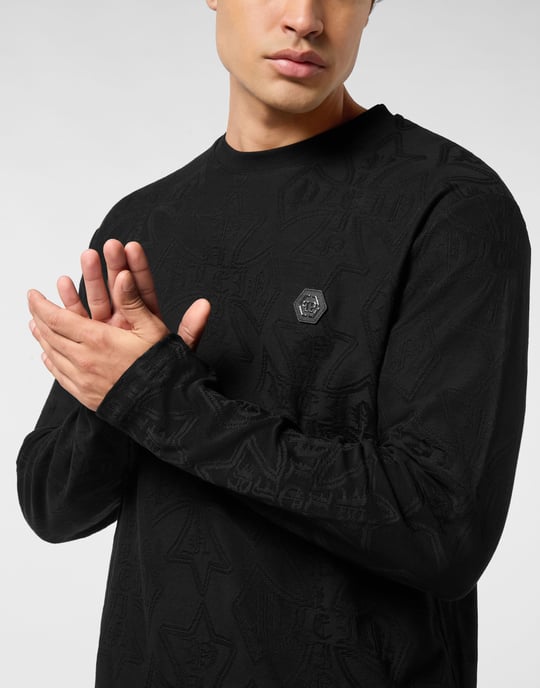 Longsleeve Jacquard Crest - Image 3