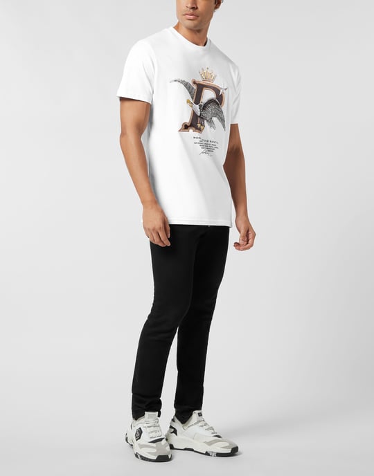 Round Neck T-Shirt Eagle Plein Worldwide - Image 4