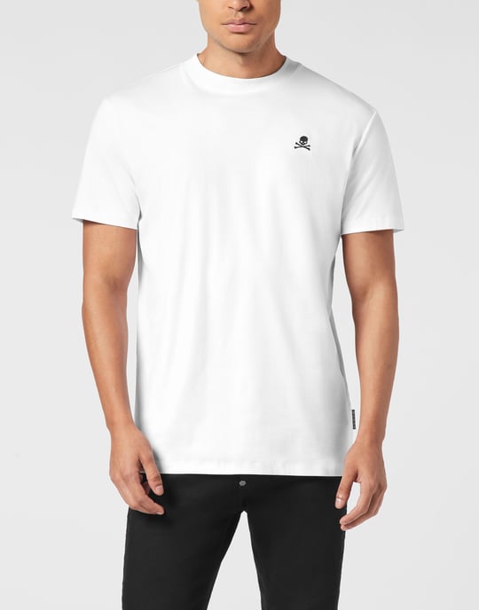 Basic Round Neck T-Shirt Skull - Image 2