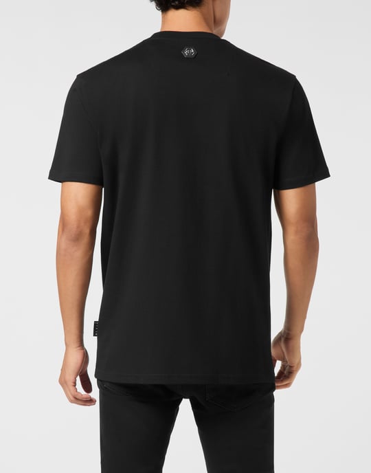 Round Neck T-Shirt Skull Stones - Image 4