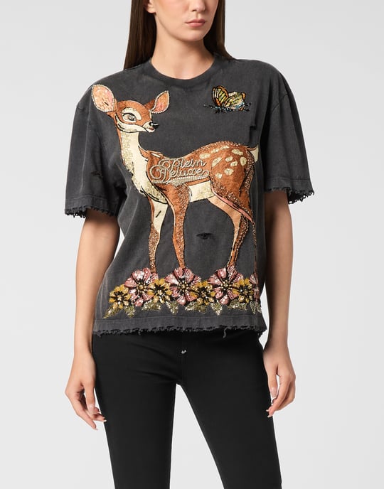 Man Fit Destroyed T-Shirt Fairy - Image 5