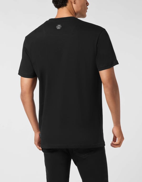Round Neck T-Shirt Bulldog Crystal - Image 5