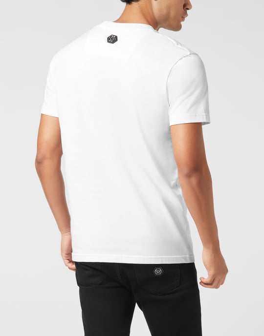 Round Neck T-Shirt Beer Skull - Image 5