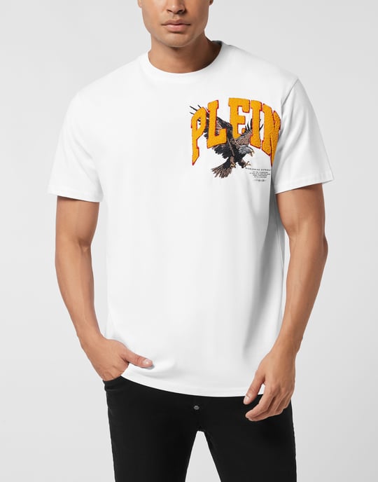 Round Neck T-Shirt Crystal Eagle Mini - Image 5