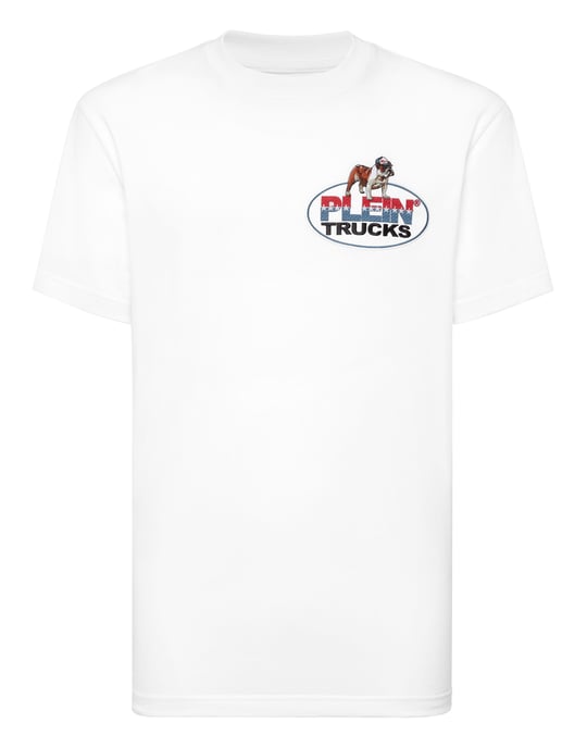 Round Neck T-Shirt Plein Trucks Bulldog - Image 1