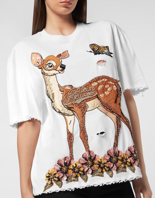 Man Fit Destroyed T-Shirt Fairy - Image 3