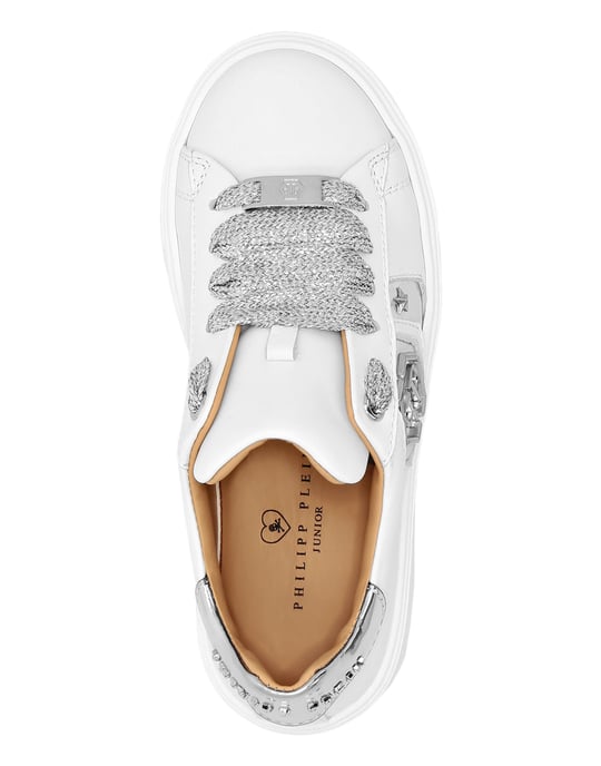 Leather Lo-Top Sneakers Hexagon - Image 3