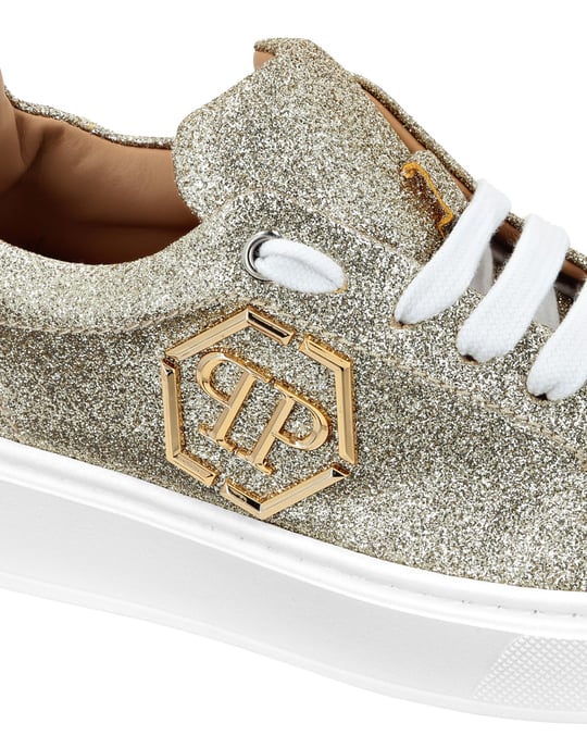 Glitter Lo-Top Sneakers Hexagon - Image 3