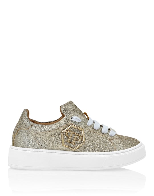Glitter Lo-Top Sneakers Hexagon - Image 4