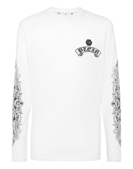 Long Sleeve T-Shirt Chrome Crest - Image 1
