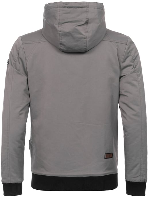 Navahoo Chaqueta Hombre B623 – Cazadora Estilo Casual con Bolsillos Forrados y Tejido Repelente al Agua - Image 4