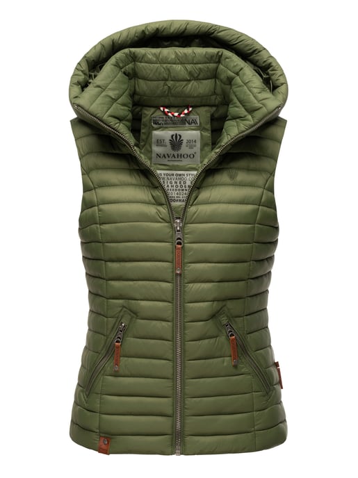 Navahoo Chaleco Acolchado para Mujer Shadaa – Ligero con Capucha Desmontable - Image 1