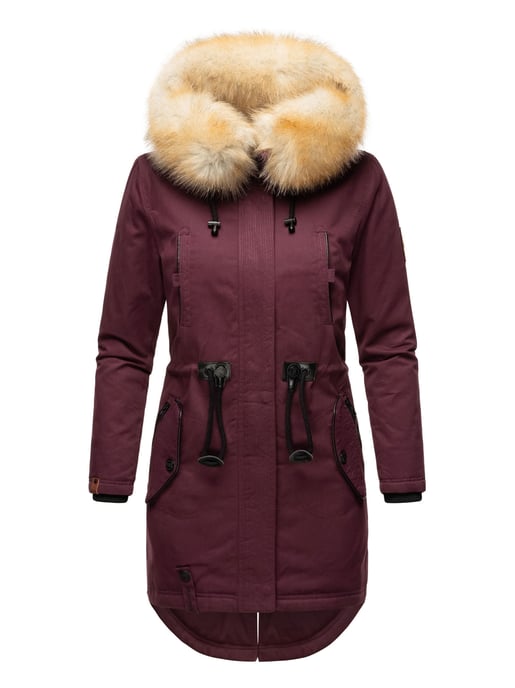 Navahoo Abrigo de Invierno para Mujer Bombi – Colección Premium con Cuello de Pelo Sintético Desmontable - Image 2