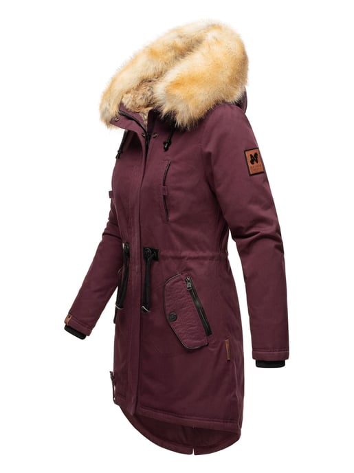 Navahoo Abrigo de Invierno para Mujer Bombi – Colección Premium con Cuello de Pelo Sintético Desmontable - Image 3