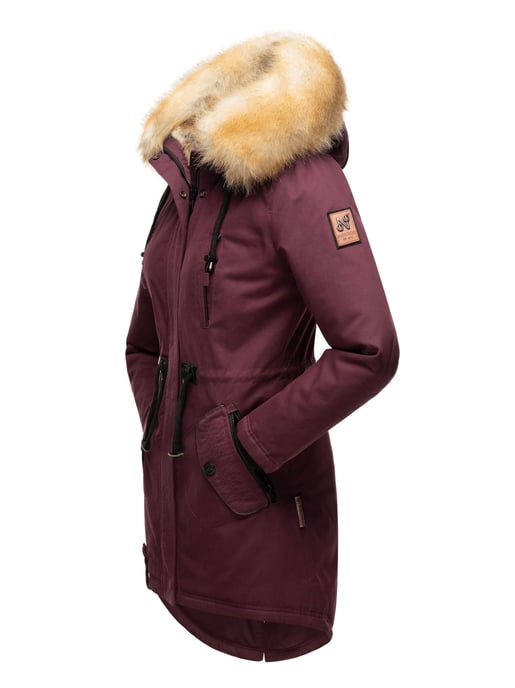 Navahoo Abrigo de Invierno para Mujer Bombi – Colección Premium con Cuello de Pelo Sintético Desmontable - Image 4