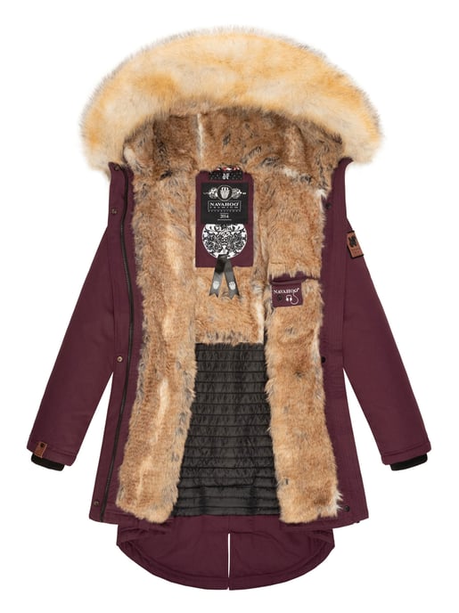 Navahoo Abrigo de Invierno para Mujer Bombi – Colección Premium con Cuello de Pelo Sintético Desmontable - Image 6