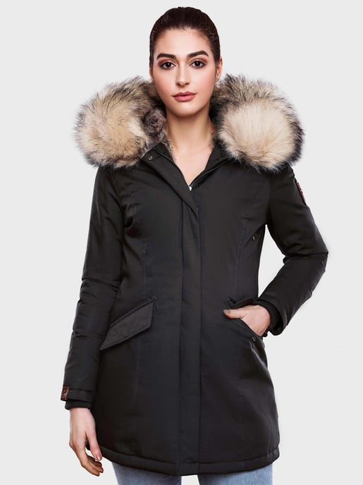 Navahoo Parka de Invierno para Mujer Cristal – Colección Premium con Cuello de Pelo Sintético Desmontable - Image 4