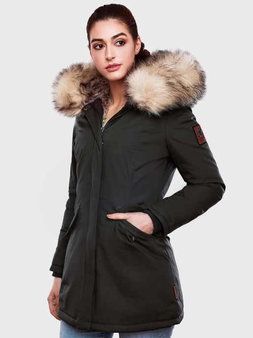 Navahoo Parka de Invierno para Mujer Cristal – Colección Premium con Cuello de Pelo Sintético Desmontable - Image 6