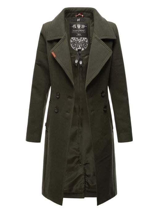 Navahoo Trenchcoat de Invierno para Mujer Wooly – Abrigo Premium con Corte Elegante - Image 2