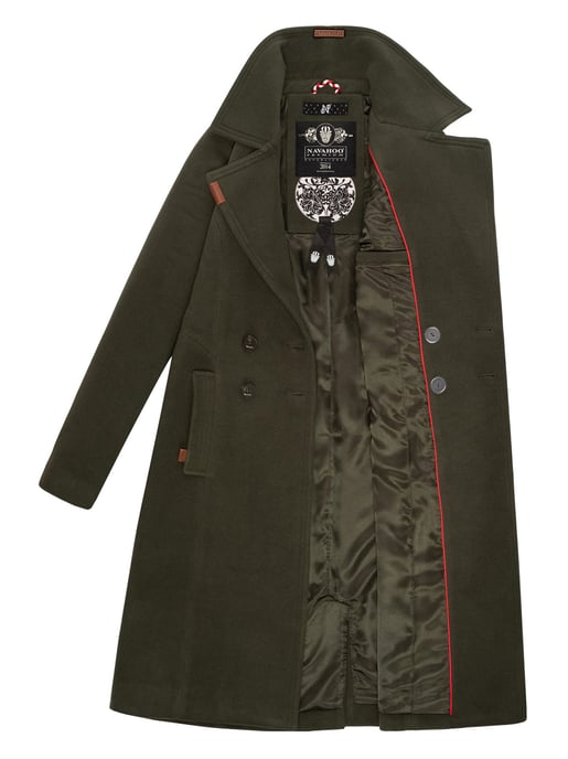 Navahoo Trenchcoat de Invierno para Mujer Wooly – Abrigo Premium con Corte Elegante - Image 6