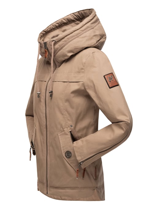 Navahoo Chaqueta de Transición para Mujer Wekoo – Ligera de Algodón con Capucha - Image 3