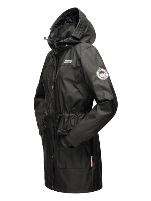Navahoo Abrigo Impermeable para Mujer Deike – Repelente al Agua con Capucha Desmontable - Image 5