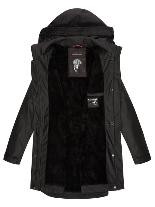 Navahoo Abrigo Impermeable para Mujer Deike – Repelente al Agua con Capucha Desmontable - Image 6