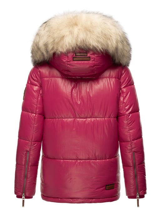 Navahoo Chaqueta de invierno Premium Tikunaa para mujer – Estilo Puffer, Cálida & Con Cuello de Pelo Sintético - Image 4