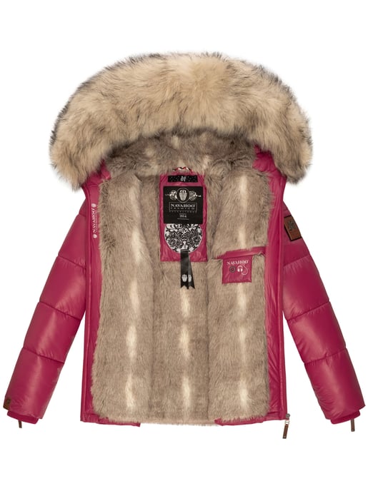 Navahoo Chaqueta de invierno Premium Tikunaa para mujer – Estilo Puffer, Cálida & Con Cuello de Pelo Sintético - Image 6