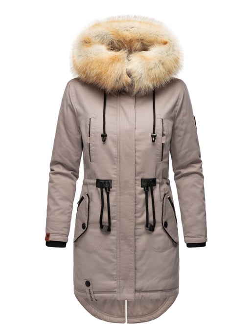 Navahoo Abrigo de Invierno para Mujer Bombi – Colección Premium con Cuello de Pelo Sintético Desmontable - Image 2