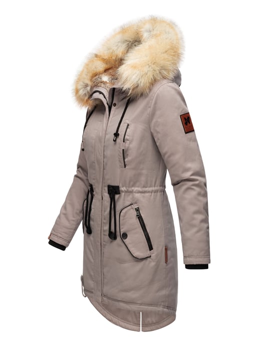 Navahoo Abrigo de Invierno para Mujer Bombi – Colección Premium con Cuello de Pelo Sintético Desmontable - Image 3