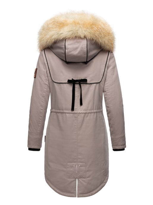 Navahoo Abrigo de Invierno para Mujer Bombi – Colección Premium con Cuello de Pelo Sintético Desmontable - Image 4