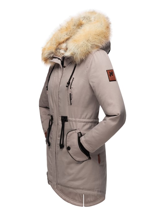 Navahoo Abrigo de Invierno para Mujer Bombi – Colección Premium con Cuello de Pelo Sintético Desmontable - Image 5