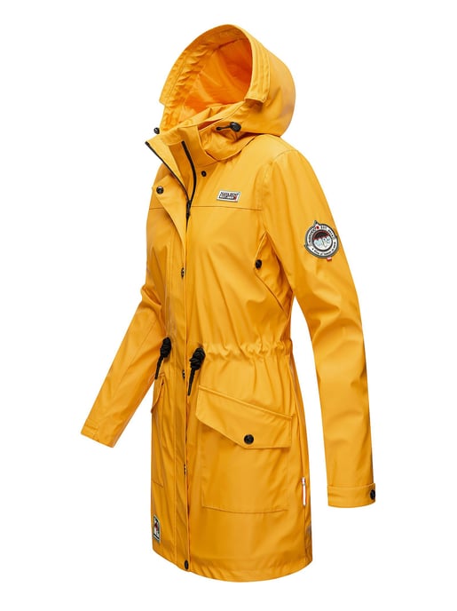 Navahoo Abrigo Impermeable para Mujer Deike – Repelente al Agua con Capucha Desmontable - Image 3