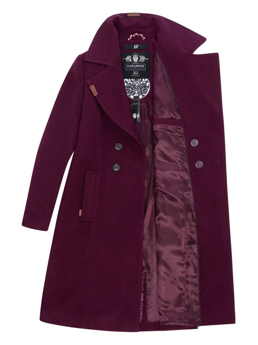 Navahoo Trenchcoat de Invierno para Mujer Wooly – Abrigo Premium con Corte Elegante - Image 4