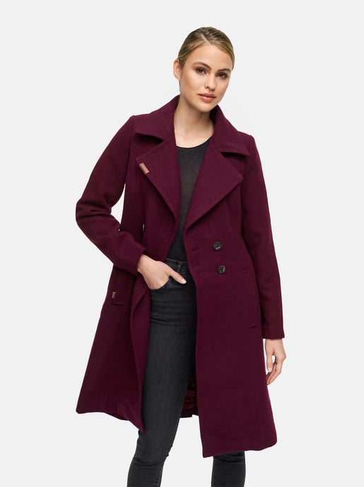 Navahoo Trenchcoat de Invierno para Mujer Wooly – Abrigo Premium con Corte Elegante - Image 5