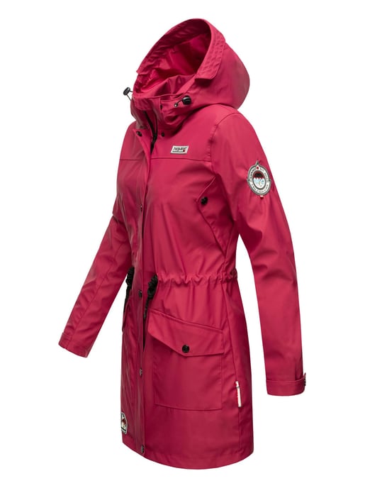 Navahoo Abrigo Impermeable para Mujer Deike – Repelente al Agua con Capucha Desmontable - Image 3