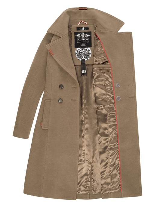 Navahoo Trenchcoat de Invierno para Mujer Wooly – Abrigo Premium con Corte Elegante - Image 5