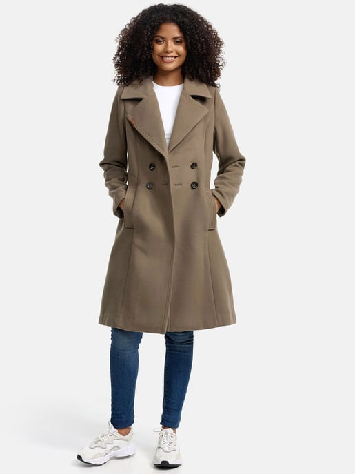 Navahoo Trenchcoat de Invierno para Mujer Wooly – Abrigo Premium con Corte Elegante - Image 6
