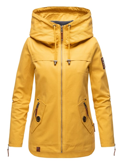 Navahoo Chaqueta de Transición para Mujer Wekoo – Ligera de Algodón con Capucha - Image 2