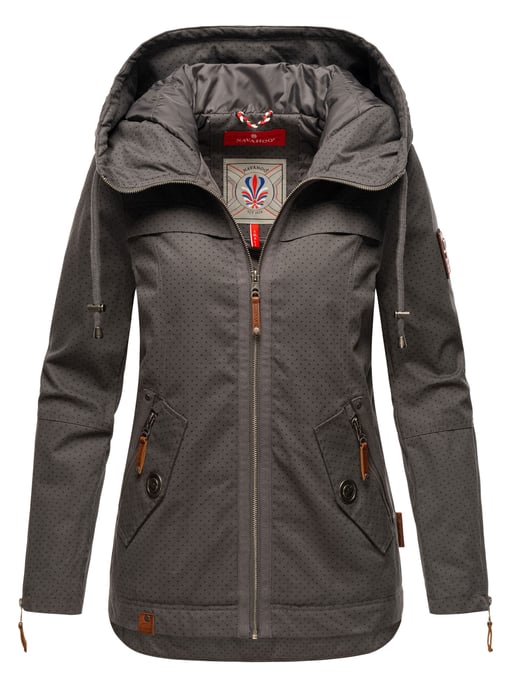 Navahoo Chaqueta de Transición para Mujer Wekoo – Ligera de Algodón con Capucha - Image 1