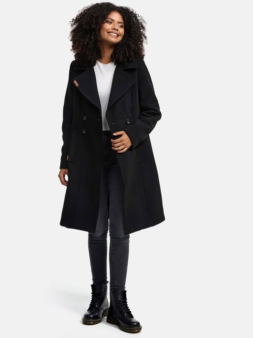 Navahoo Trenchcoat de Invierno para Mujer Wooly – Abrigo Premium con Corte Elegante - Image 6