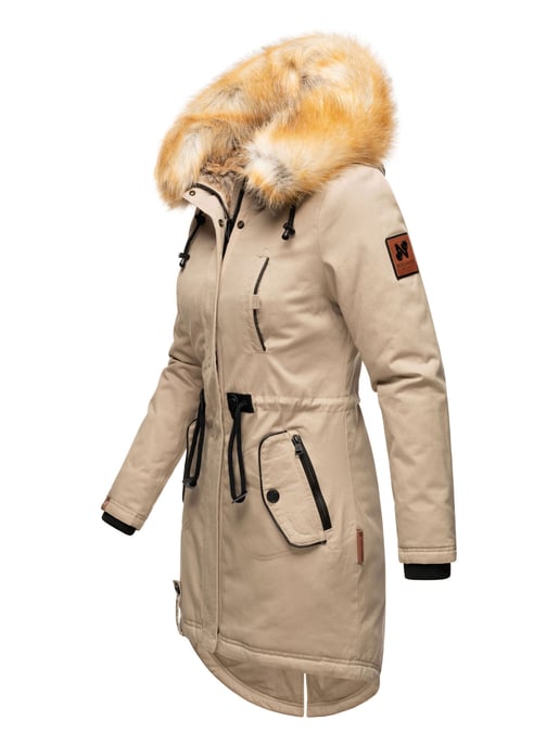Navahoo Abrigo de Invierno para Mujer Bombi – Colección Premium con Cuello de Pelo Sintético Desmontable - Image 3