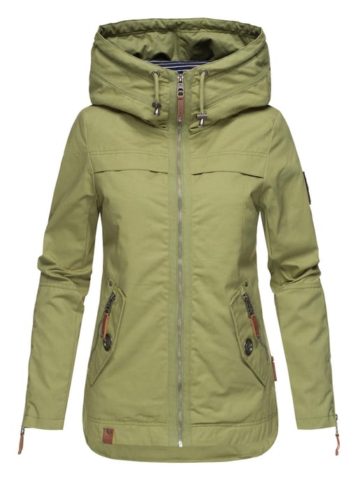 Navahoo Chaqueta de Transición para Mujer Wekoo – Ligera de Algodón con Capucha - Image 2