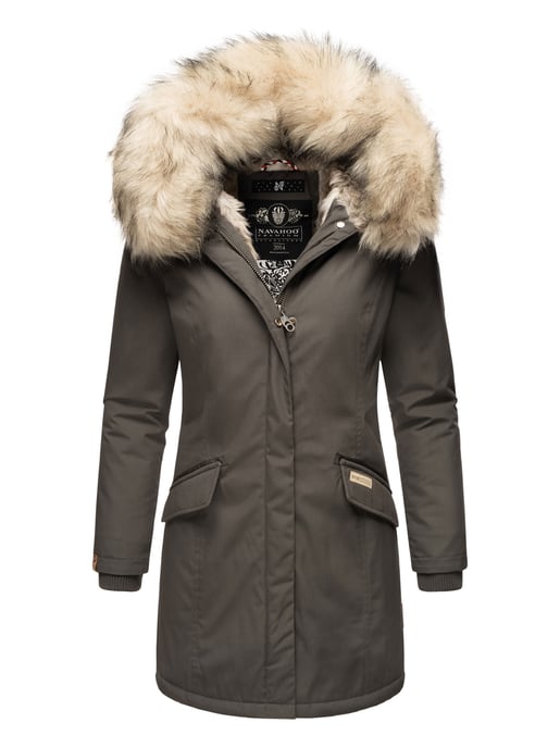 Navahoo Parka de Invierno para Mujer Cristal – Colección Premium con Cuello de Pelo Sintético Desmontable - Image 1