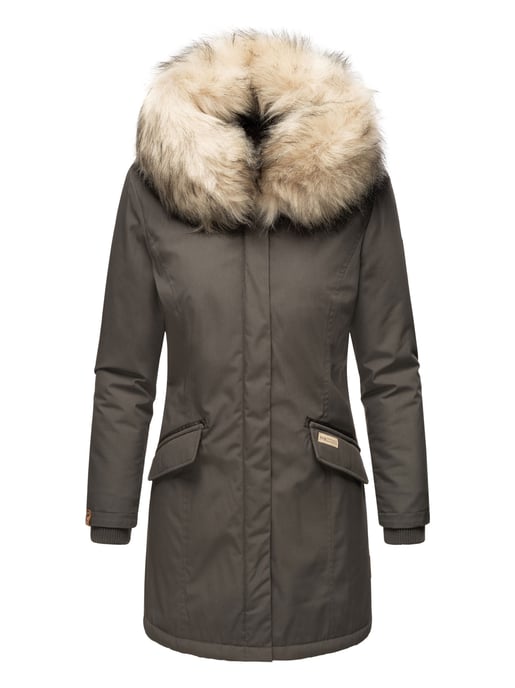Navahoo Parka de Invierno para Mujer Cristal – Colección Premium con Cuello de Pelo Sintético Desmontable - Image 2
