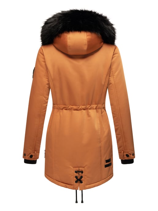 Navahoo Chaqueta de invierno Luluna-Princess para mujer – Cálida, Moderna & Con Forro de Borreguito y Cuello de Pelo Sintético - Image 4