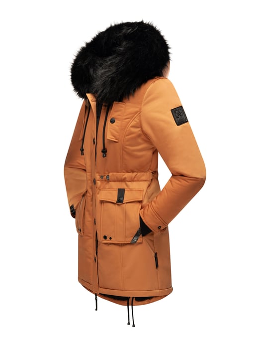 Navahoo Chaqueta de invierno Luluna-Princess para mujer – Cálida, Moderna & Con Forro de Borreguito y Cuello de Pelo Sintético - Image 6