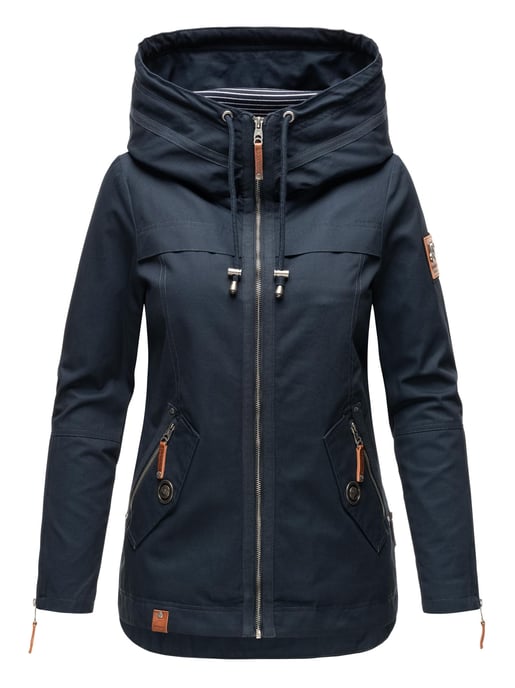 Navahoo Chaqueta de Transición para Mujer Wekoo – Ligera de Algodón con Capucha - Image 2